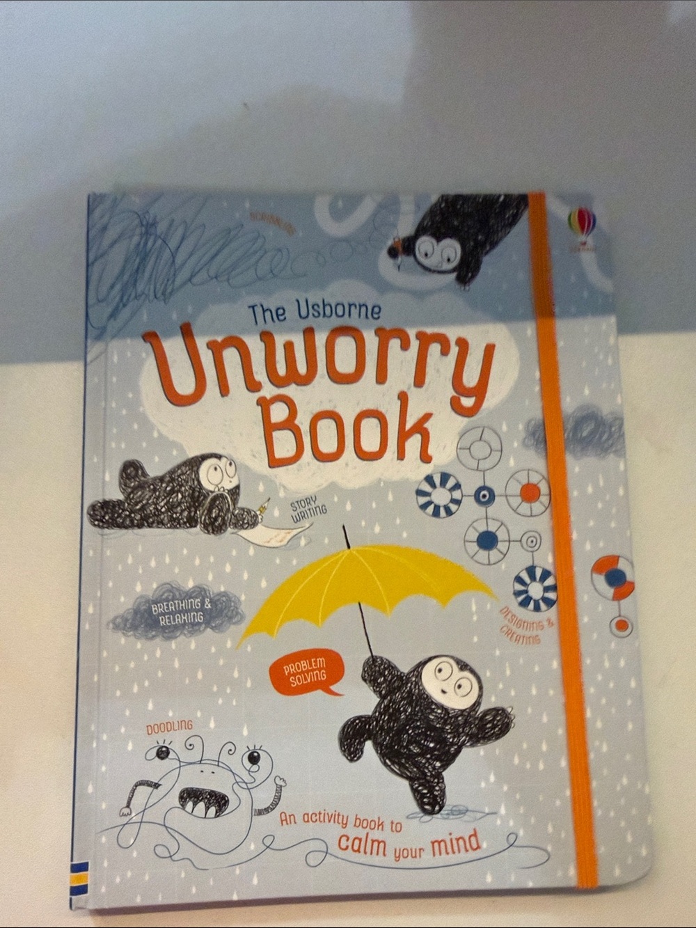 The Usborne Unworry Book – Blue & Yellow Kids Activity Book